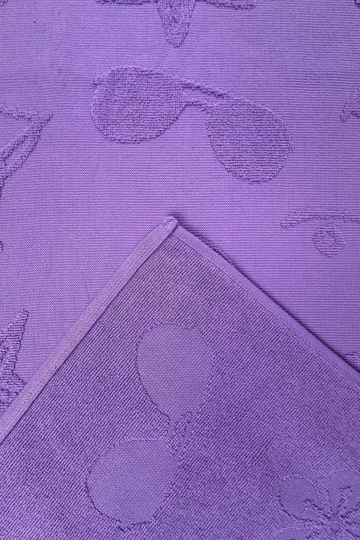 Serviette mauve 70 * 150cm