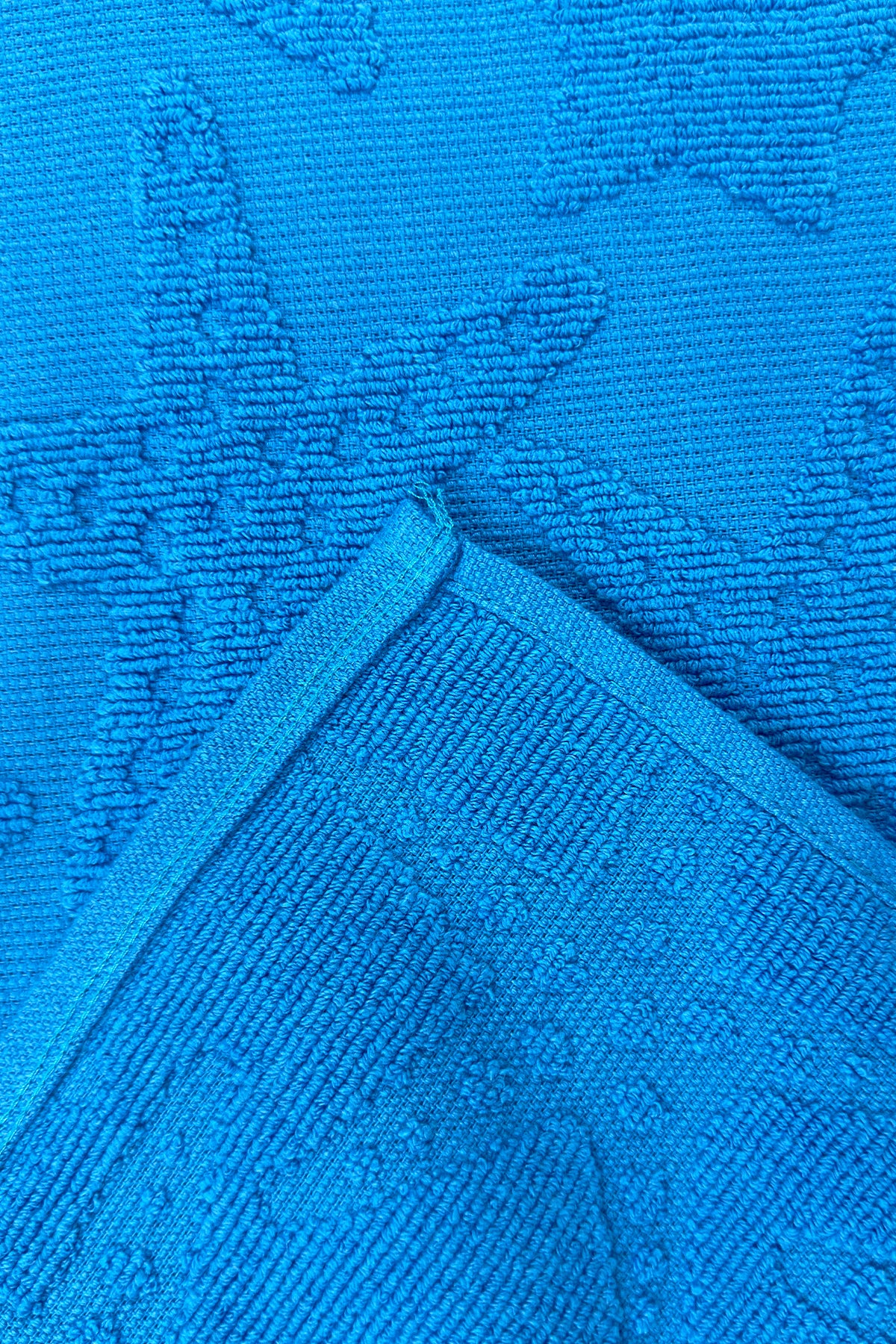 Serviette bleu 70 * 150cm