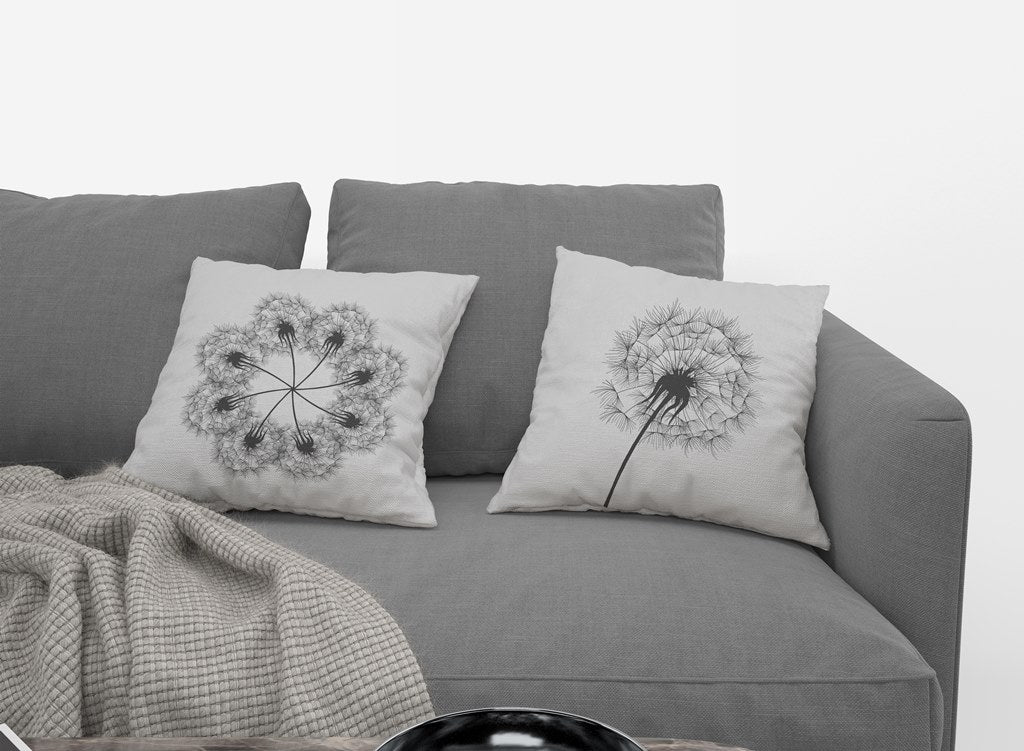 4 housses de coussin Dandelion, 40*40cm