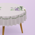 Nappe de table ronde 150cm imprimé