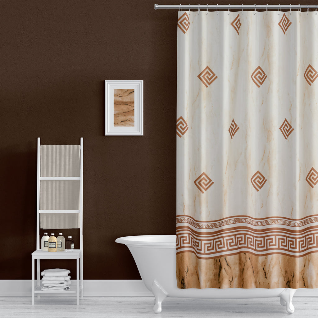 Rideau de Douche Versa Imprimé Imperméable 180 * 200cm