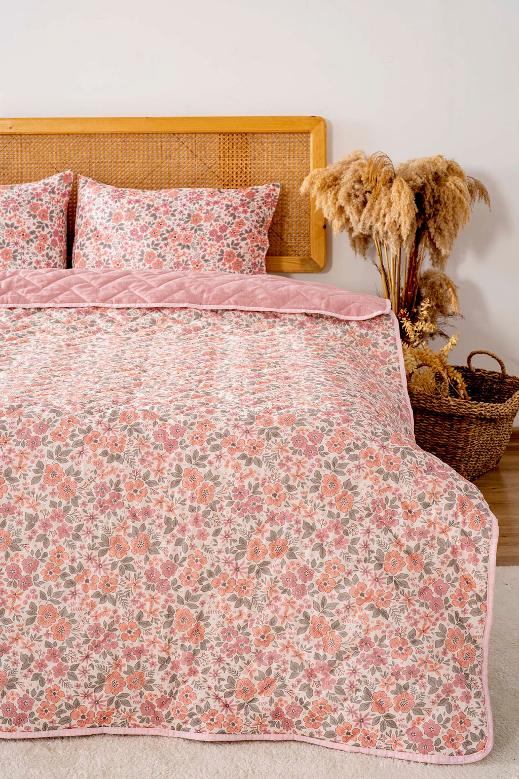 Ensemble de housse de couette double Pembe Bahar