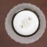 Ensemble de 7 pièces Venezia Beige, 6 sous plats 40x40cm + 1 chemin de table 110x40cm