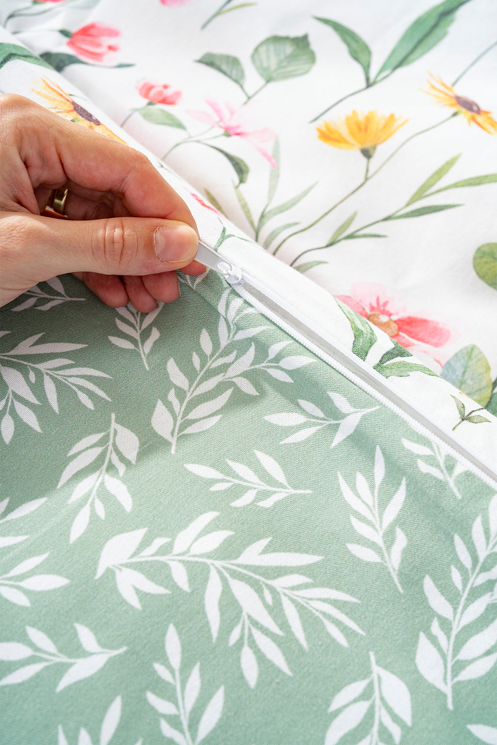 Ensemble de housse de couette double Botanical