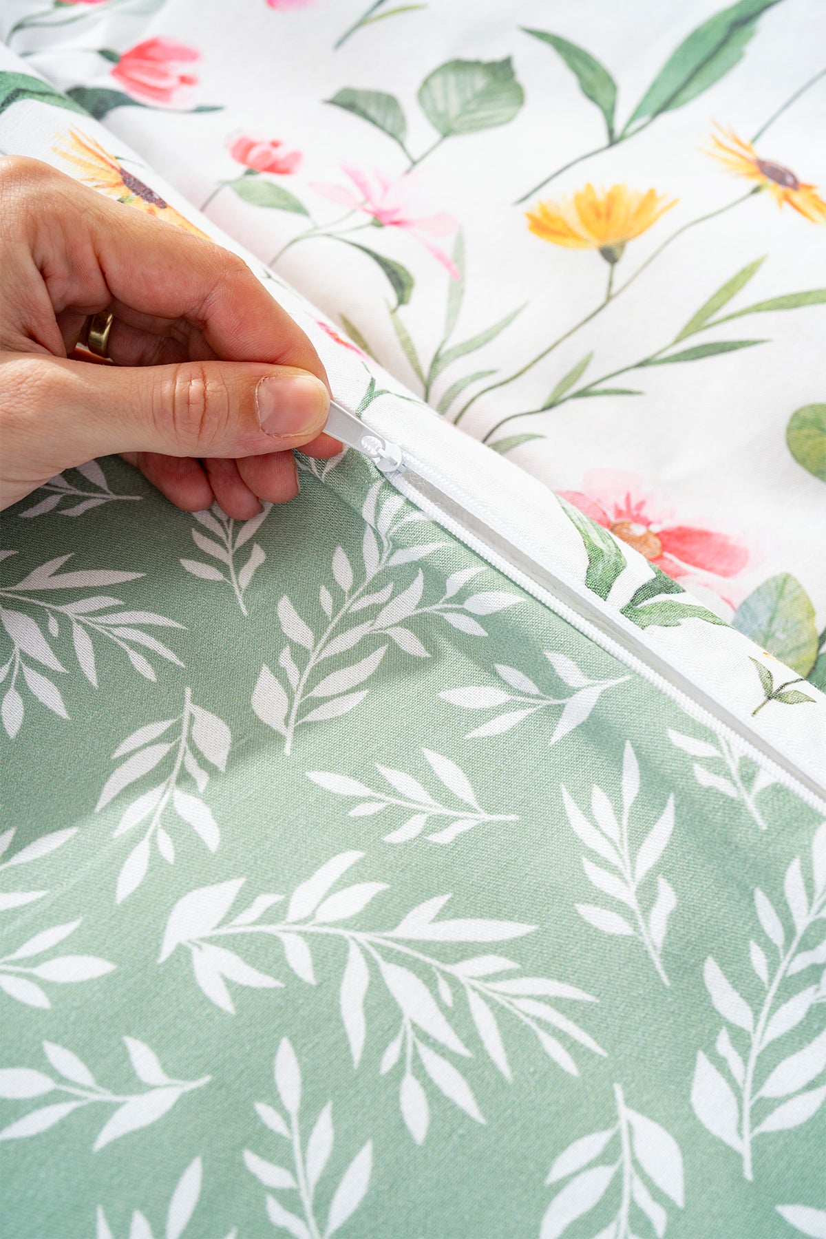 Ensemble de housse de couette double Botanical