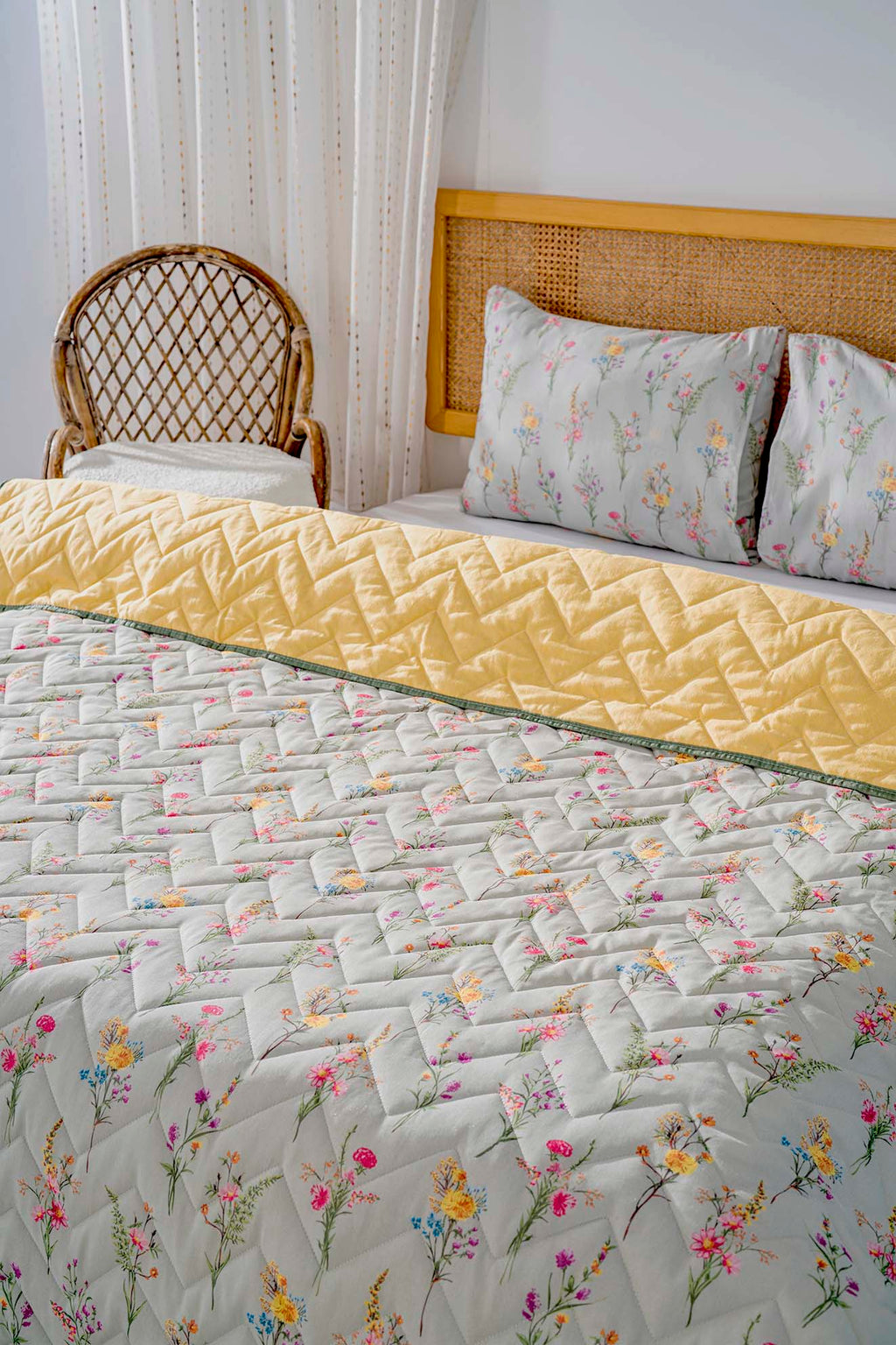 Couette bombée en polycoton Begonvil