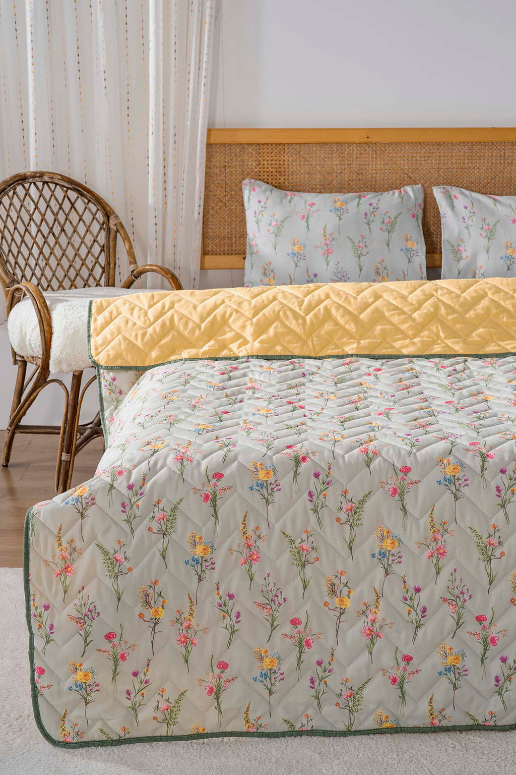 Couette bombée en polycoton Begonvil