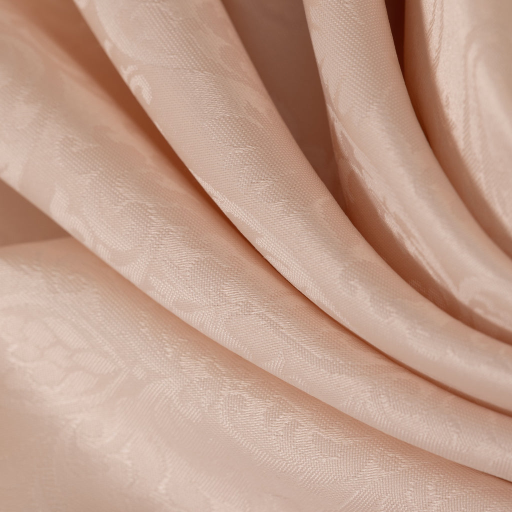 Nappe de table ronde – 160 cm en Jacquard Beige