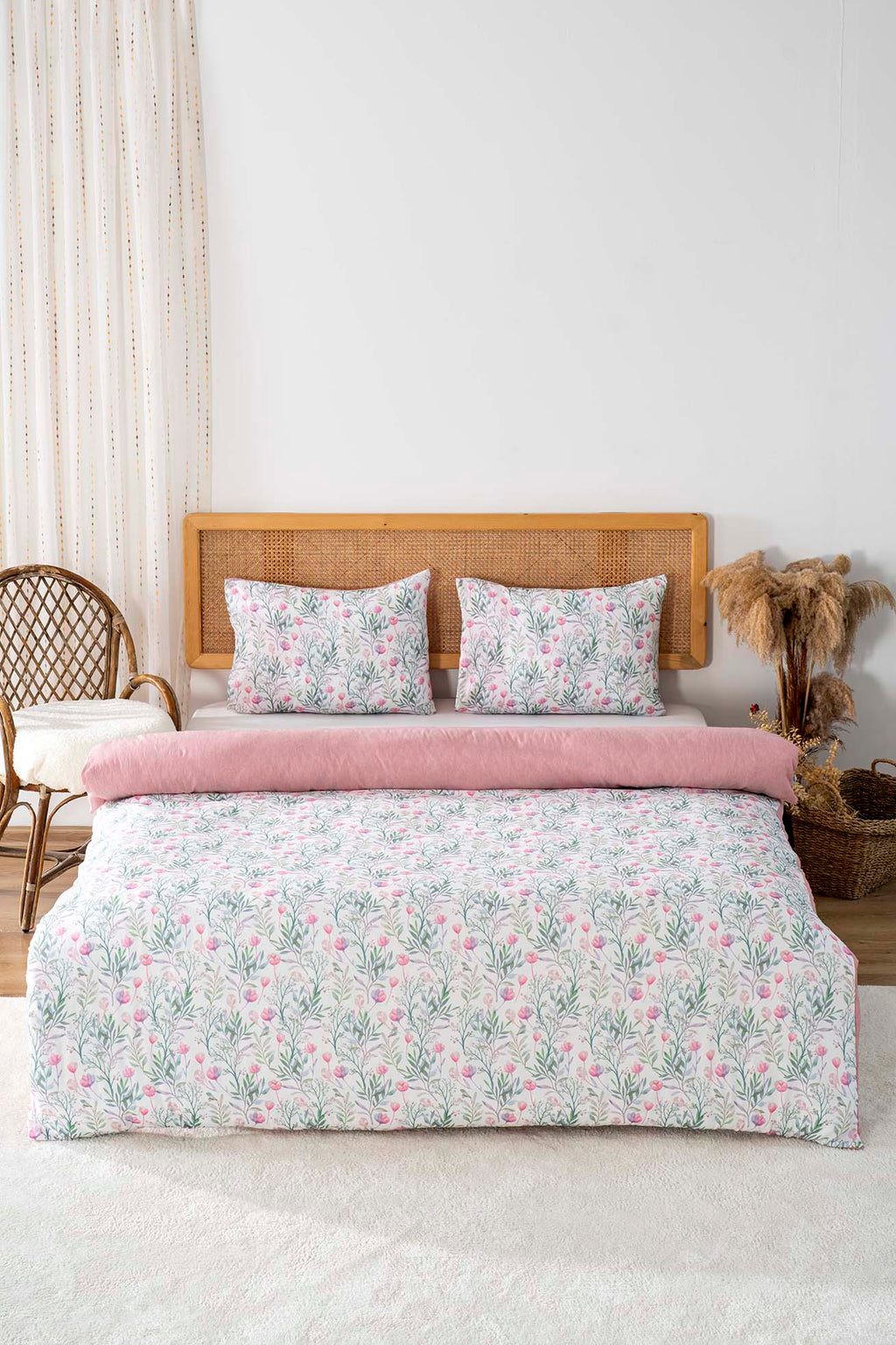 Ensemble de housse de couette double cherie