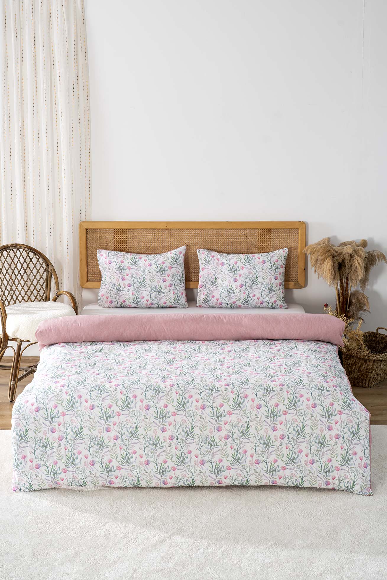 Ensemble de housse de couette double cherie