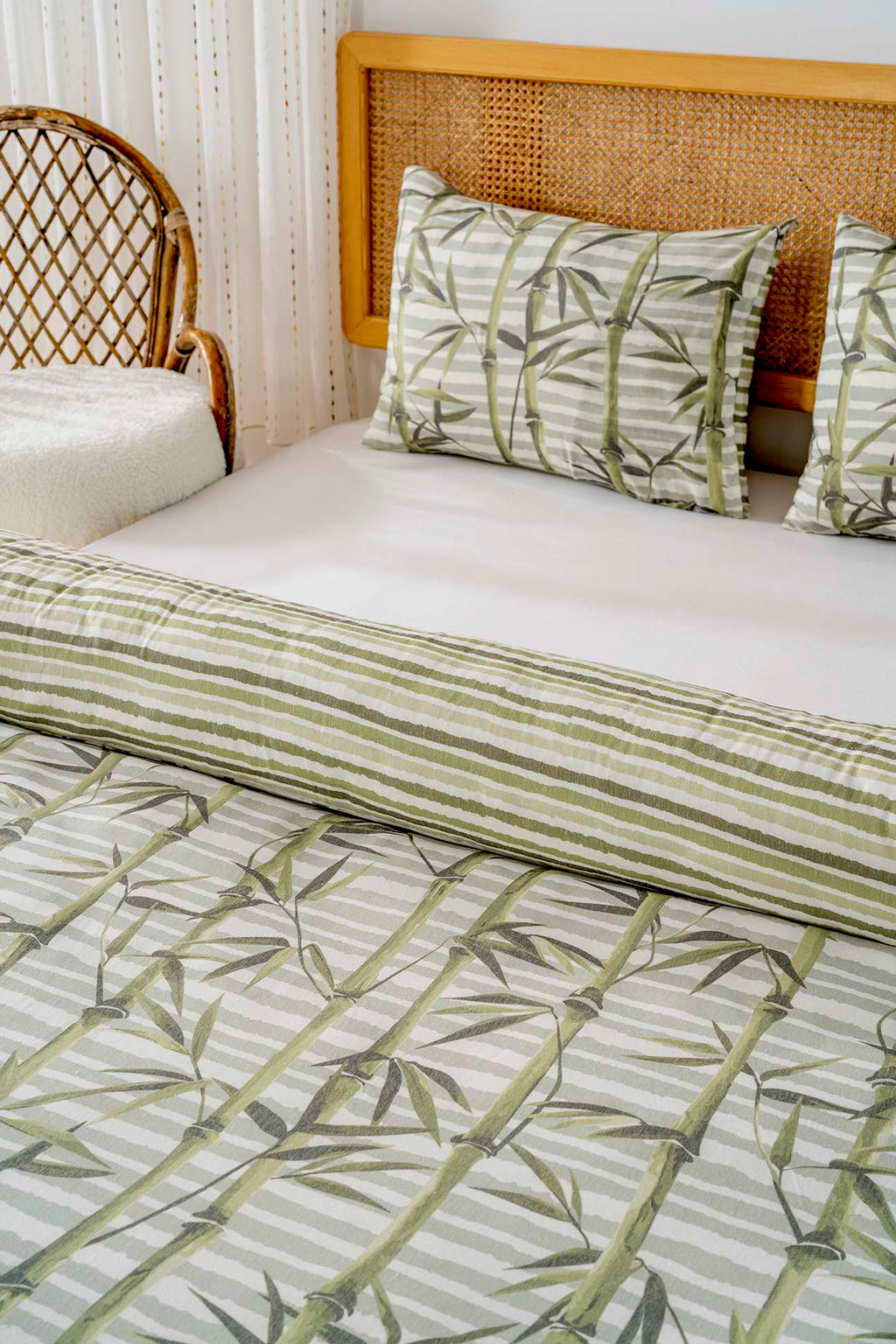 Ensemble de housse de couette double Bambu