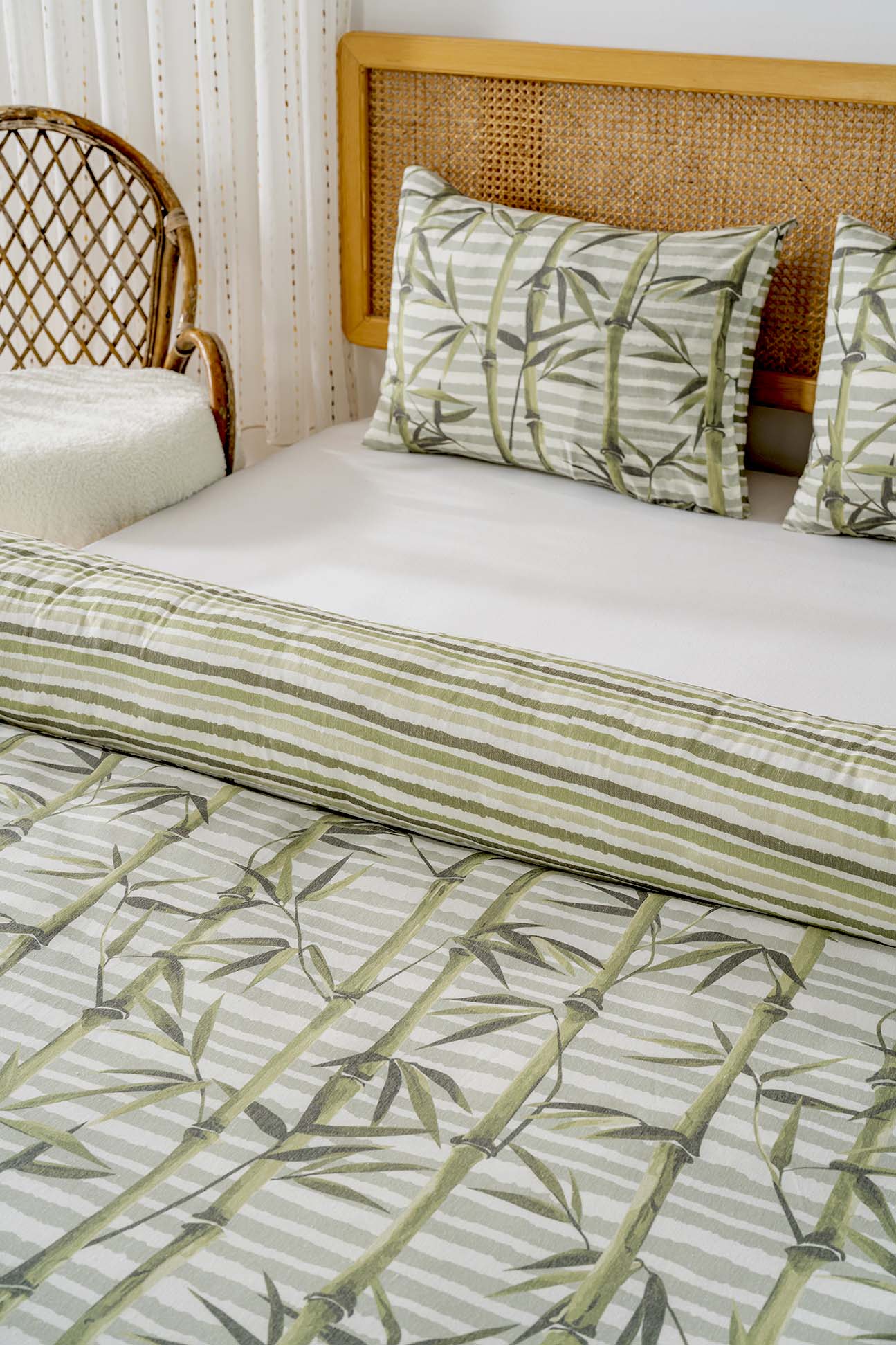 Ensemble de housse de couette double Bambu