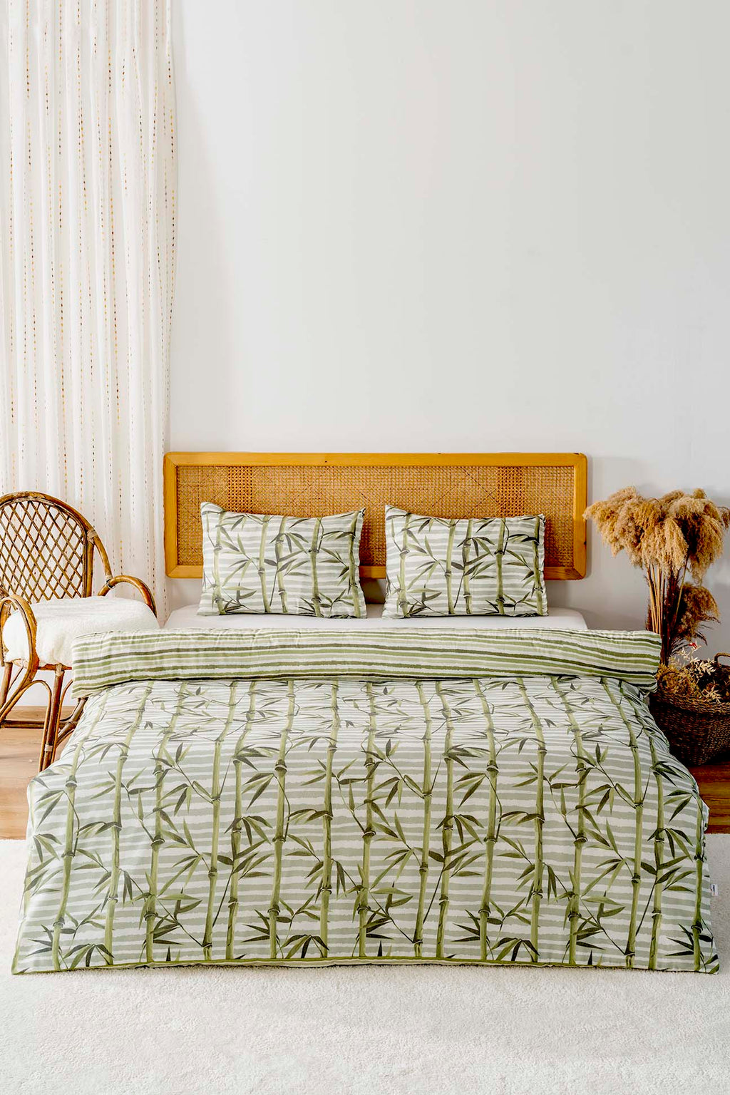 Ensemble de housse de couette double Bambu