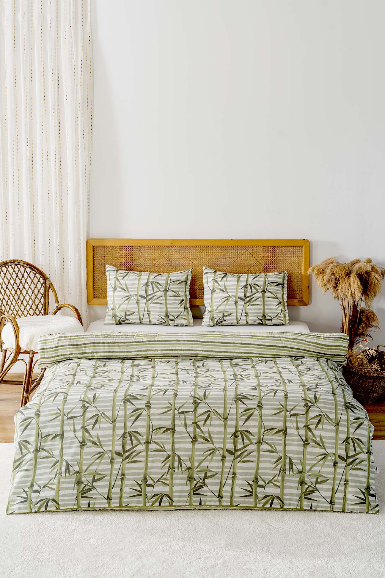 Ensemble de housse de couette double Bambu