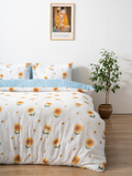 Ensemble de housse de couette double AYÇİÇEĞİ