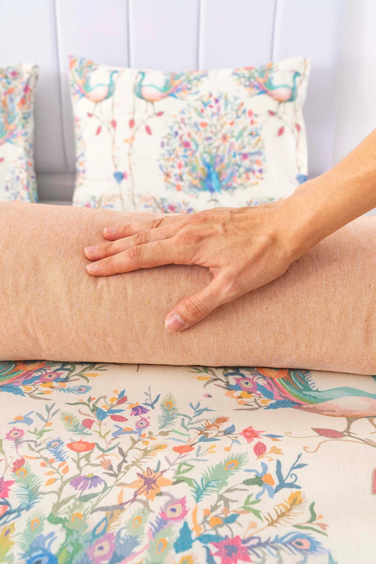 Ensemble de housse de couette d’une place Linda